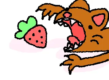 Strawberry cat…