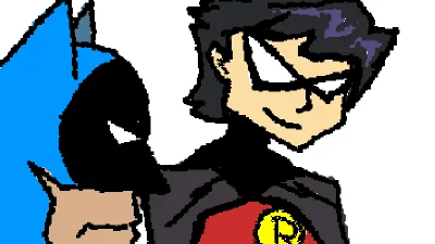 Batman and boy wonder