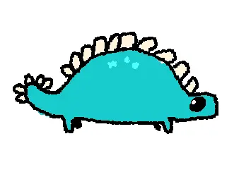 blue dino