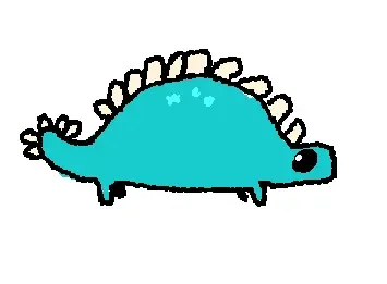 blue dino
