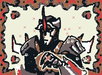 One shitty Scrimscram doodle from memory