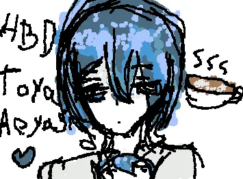Toya Aoyagi bday art!!!