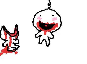 He was hungy