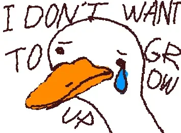 Sad duck 🦆