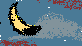 the moon