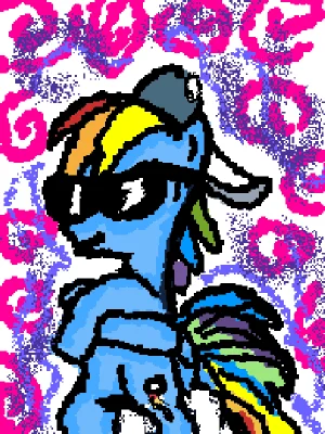 Rainbow dash 🌈🎮🖍🦖🐞😝