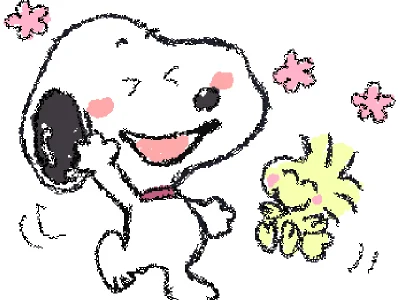 snoopy and Woodstock 🌸⭐🧸