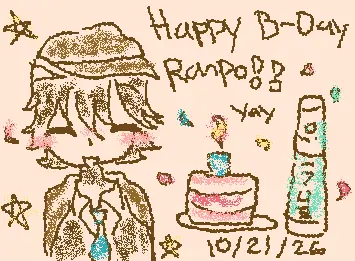HAPPY BIRTHDAY RANPO