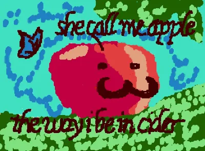 silly apple