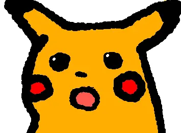 Surprised Pikachu