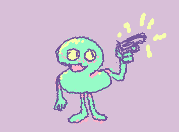 Two with a gun