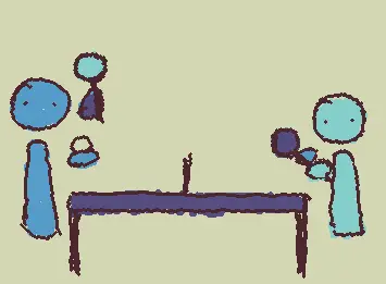 Cyber ping pong (I think) with the cyber ping pong color pallete