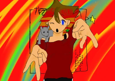my oc she loves rats btw