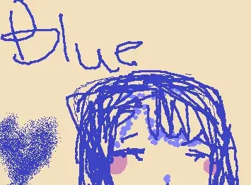blue