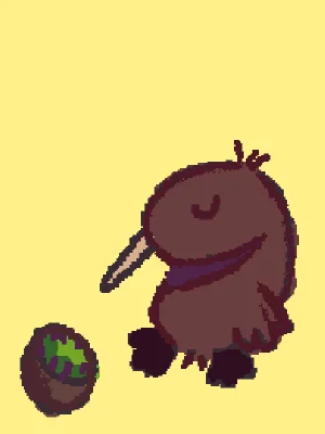 A kiwi died 💔