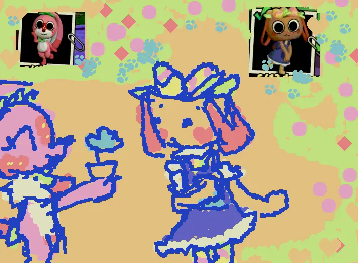 I made the Easter skins!