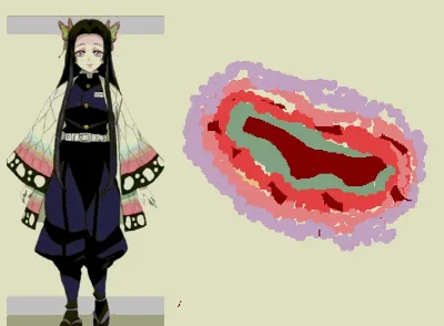 Colour palate for kny fans