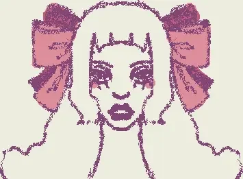 girl with bow #1