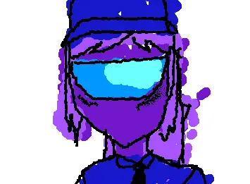 purple but human