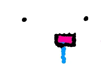 hungry  face with  watering mouth