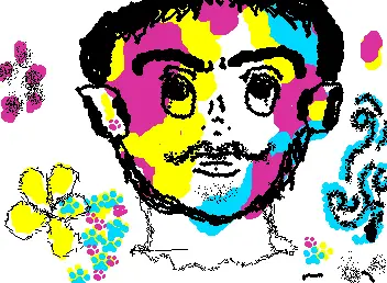 HOLI WITH STRAIGHT FACE