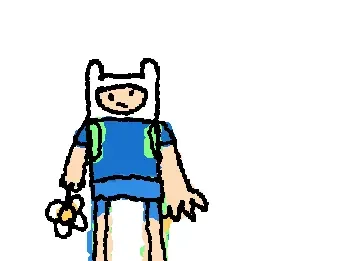 Finn adventure time flower arm