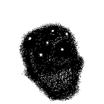 He smiles and....sees you