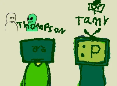 oc besties! tammy and thompson