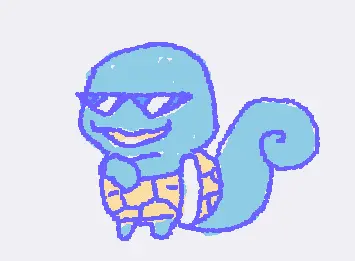 squirtle glasses