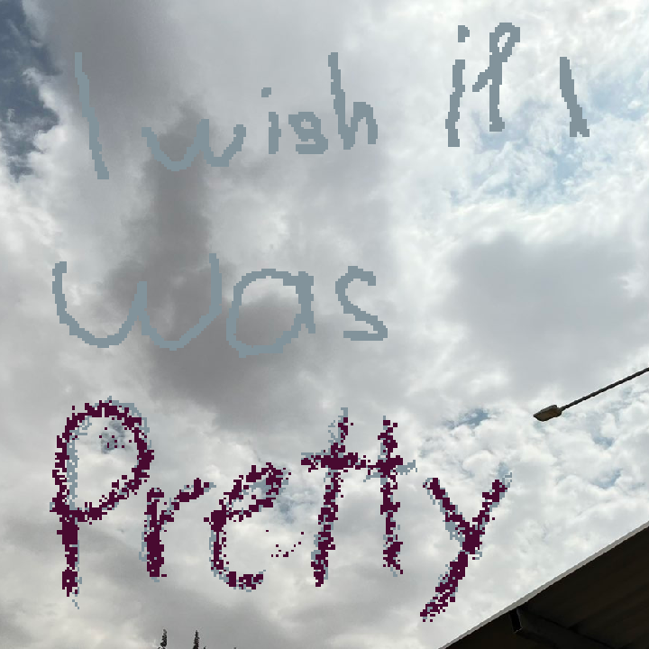 ⟢ gif 2 < i wish if i was pretty >