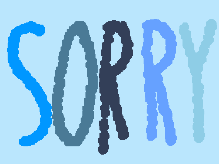 sorry :(