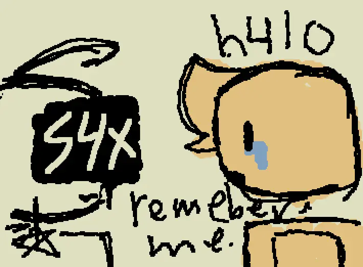 remember me h4lo. I will be in your stabbed heart, I love you.