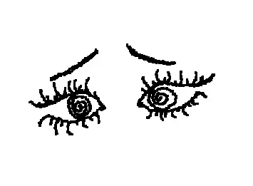 worried eyes 😟