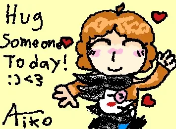 Hug someone today! (Me and Spamton)