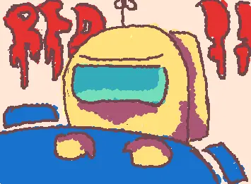 Poor red :[