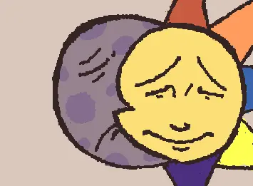 sun and moon