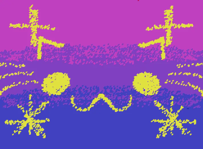 Bi flag / kittty bi flag :3