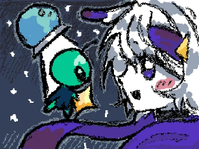Planet_Lord and an Alien