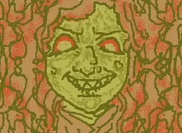 witch but shes panicing cause shes breaking out