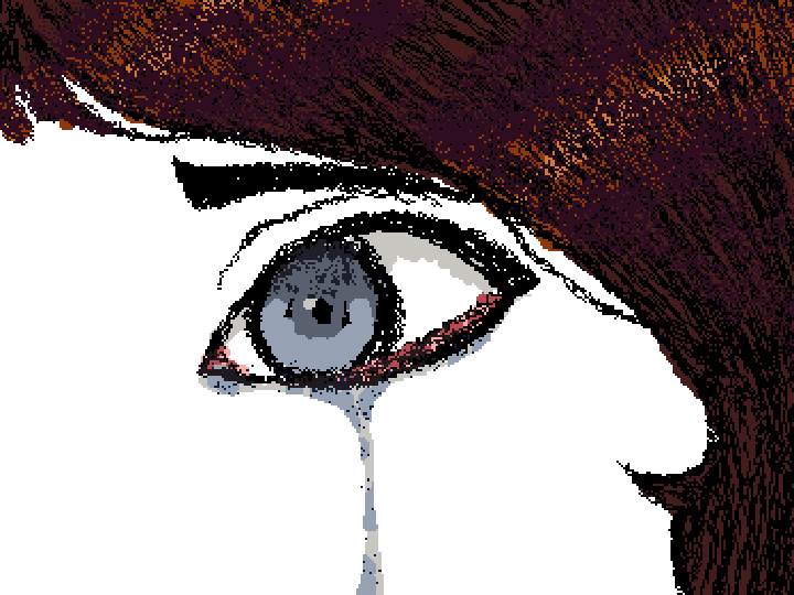 She is sad and disappointed...