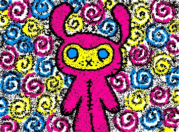 Bunny with roses