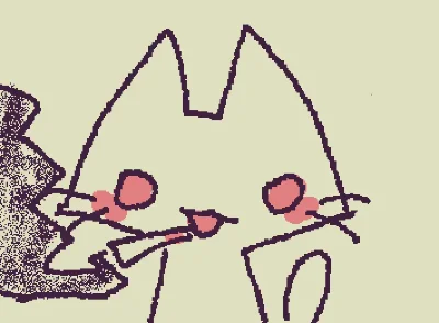 smoking kitty❤️