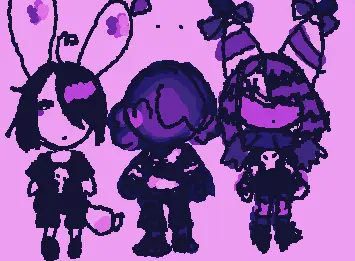 emo circus trio 🖤💀