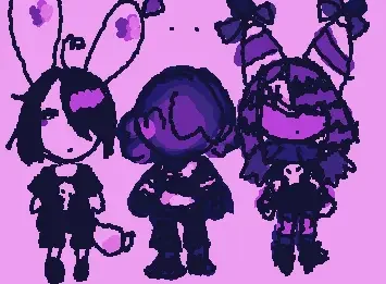 emo circus trio 🖤💀