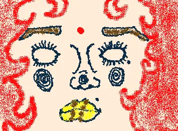 Swirly red