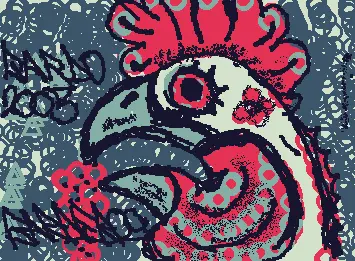 Gallo loco