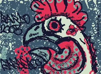 Gallo loco