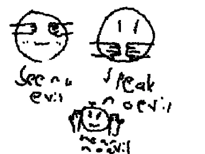 see no evil speak no evil hear no evil