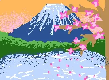 montanha sakura