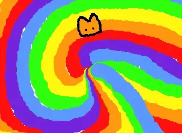 rainbow spiral
